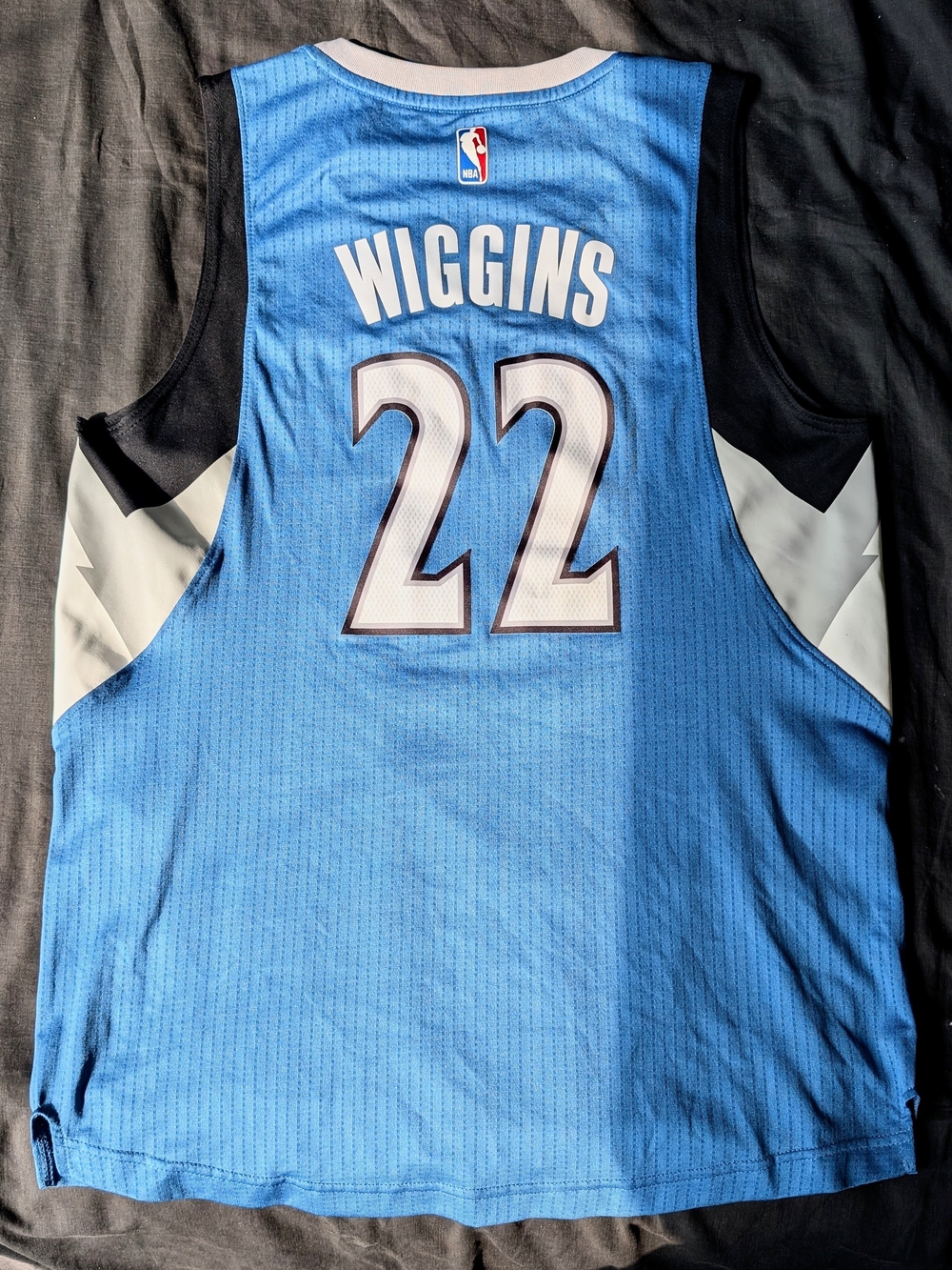 Adidas NBA Minnesota Timberwolves Away  Swingman Jersey - Andrew Wiggins #22